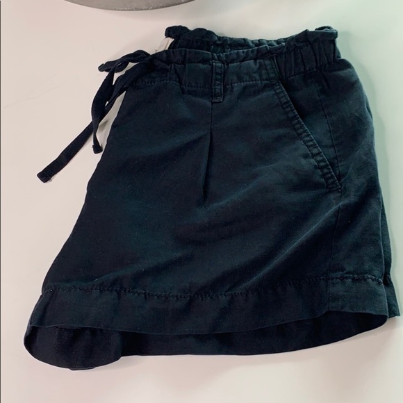 Lou & Grey Classic Black Drawstring casual lounge west Short small - Picture 5 of 10